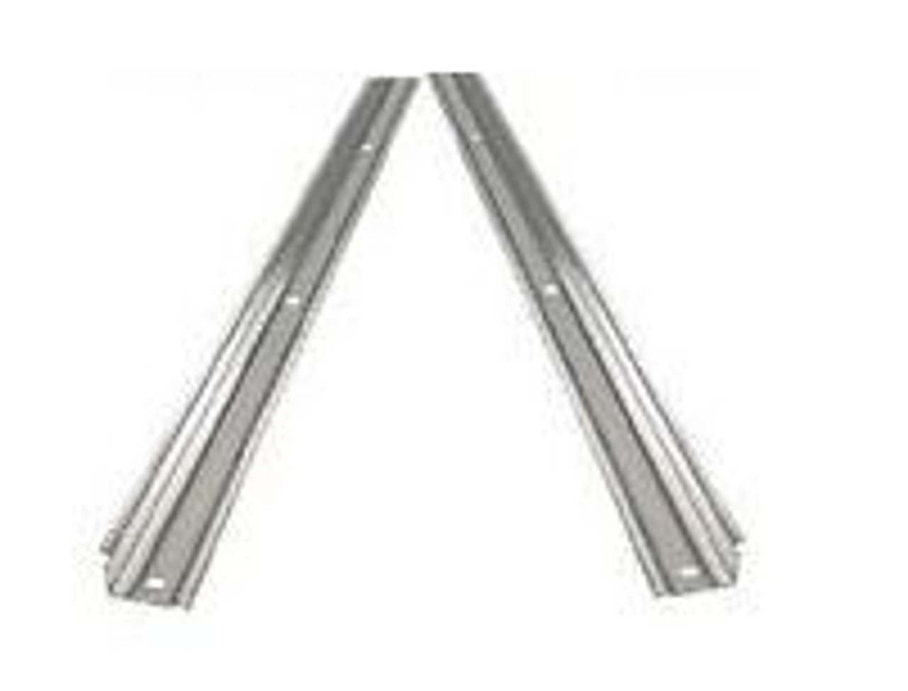 1954-59 Chevy/GMC Shortbed Stepside Angled Strips, pr. (Polished Stainless)