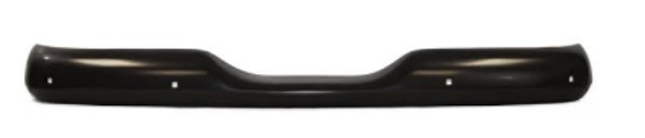 Rear Step Side Bumper, Paintable, Fits 1955-59 Chevy and GMC Pickups.