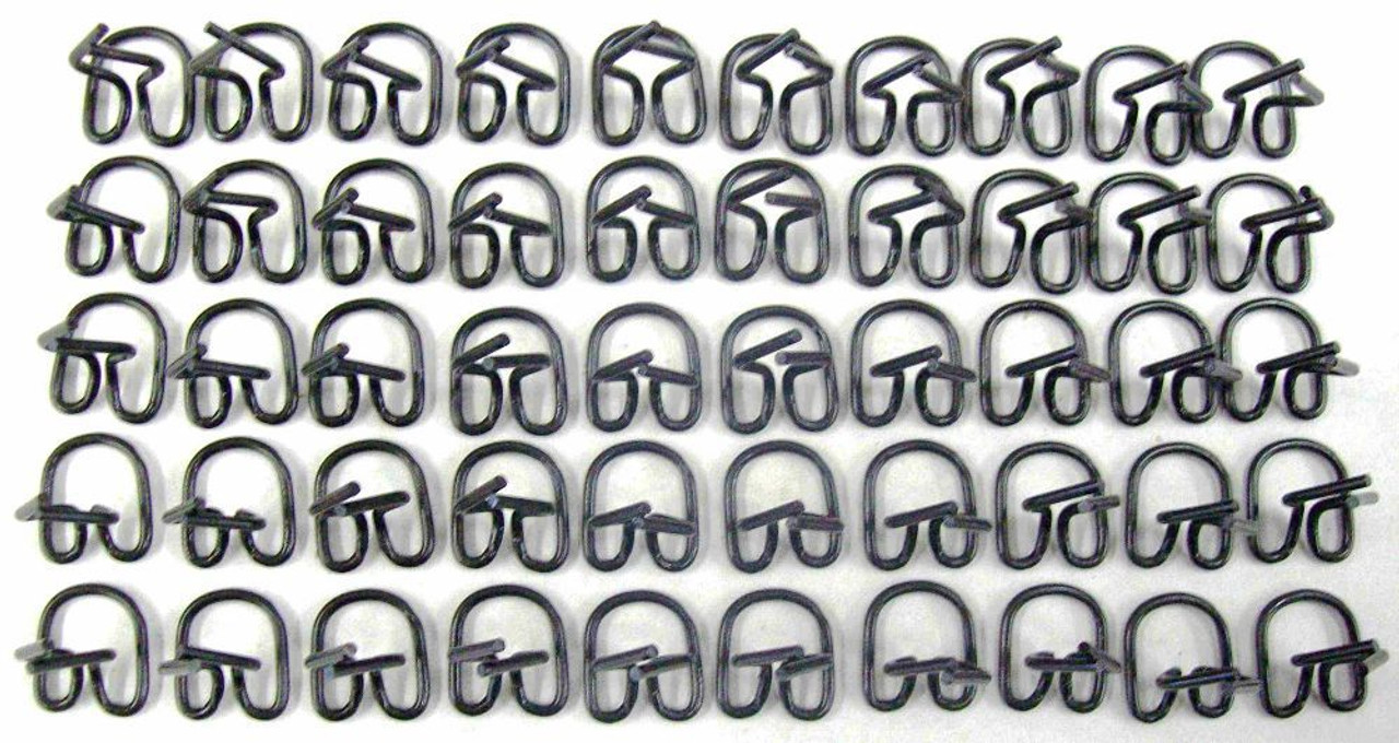 1955-59 Chevy/GMC Truck Deluxe Cab and Door Molding Clip Set (50 pcs)