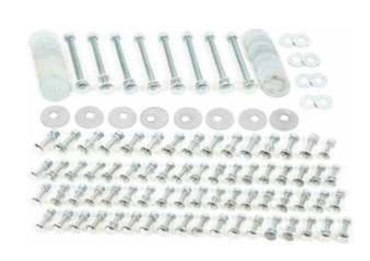 1955-59  Chevy/GMC Truck Bed Bolt Kit Short Step Stainless Steel, kit.