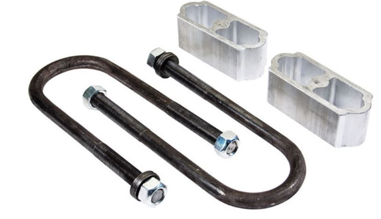 1960-1972 Chevy/GMC Truck 2" Lowering Block and U Bolts Kit - 2" drop.