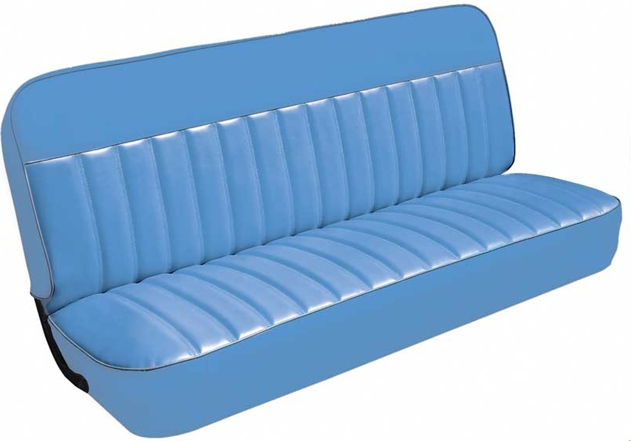 Original Style Bench Seat Cover, Madrid Grain Vinyl All One Color. (Special Order Colors)