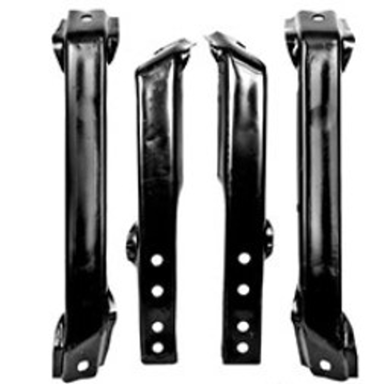 1963-66 Chevy/GMC Truck Rear Stepside Bumper Mounting Brackets (4pc with Hardware) set.