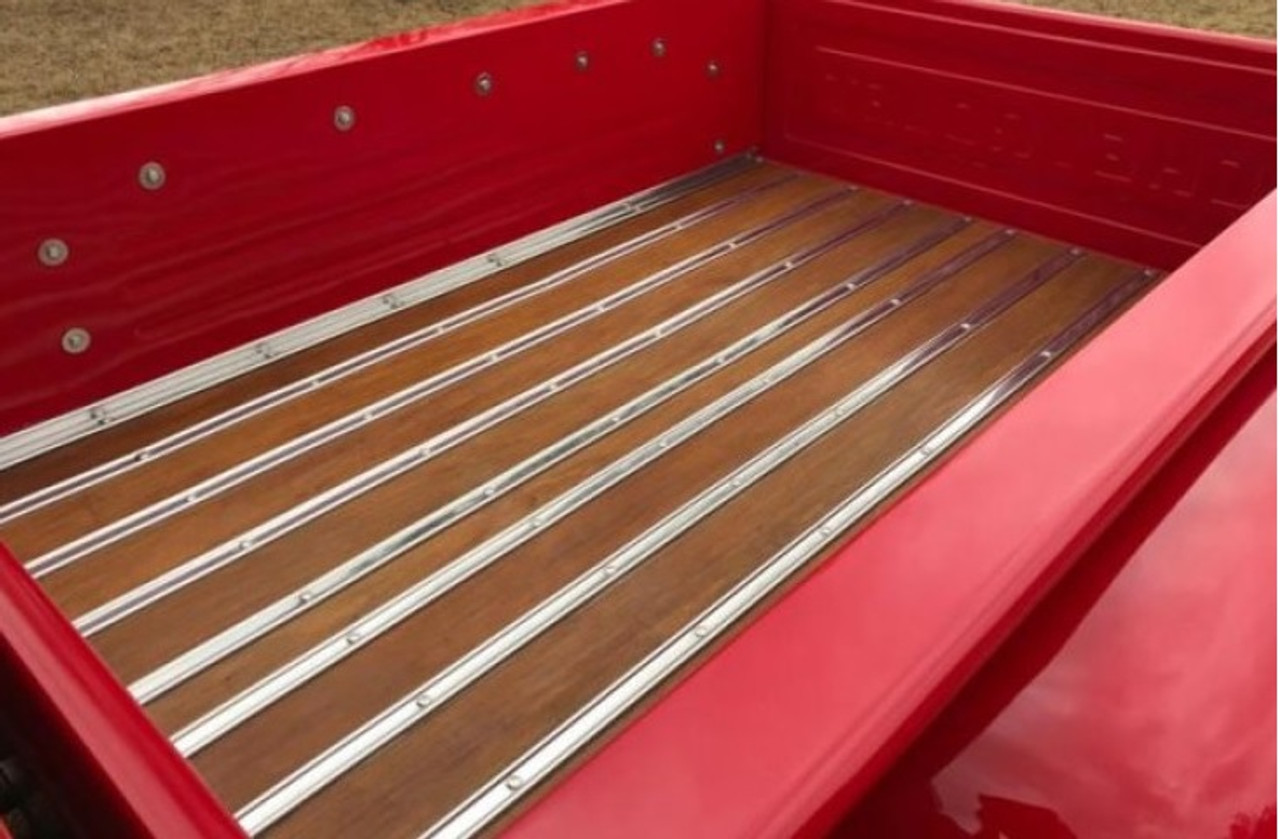 1963-66 Chevy/GMC Truck Long Stepside Bed Strip Kit. (Stainless Steel)