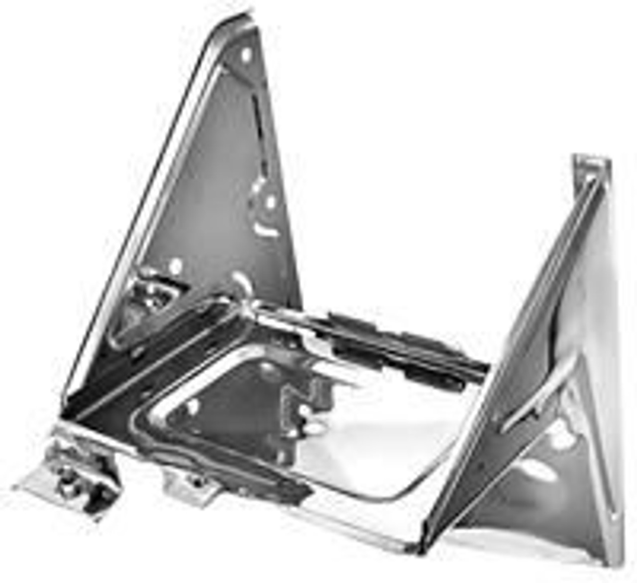 1967-72 Chevy/GMC Truck Battery Tray, ea. (W/AC)(Stainless)