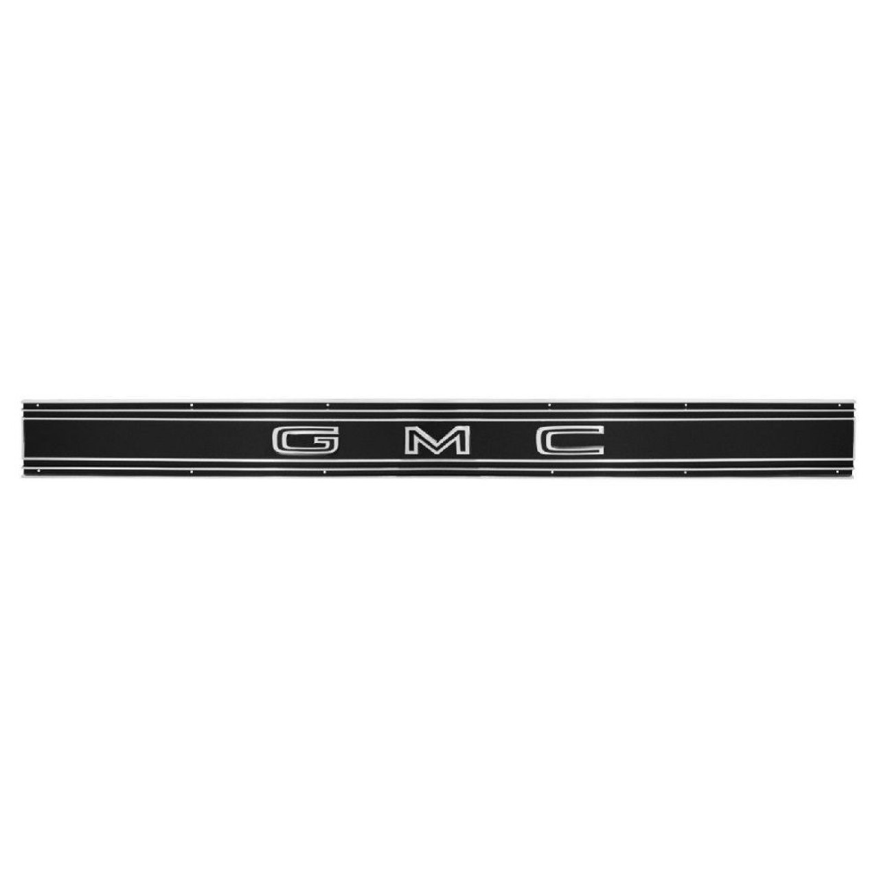 GMC Tailgate Band Wide Molding Black Insert Orig GM Tooling USA Made ea.
