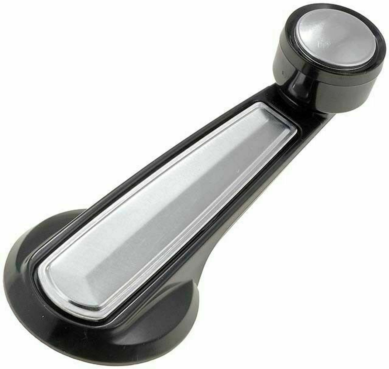 1977-80 Chevy/GMC Truck Inside Window Handle (black/silver) ea.