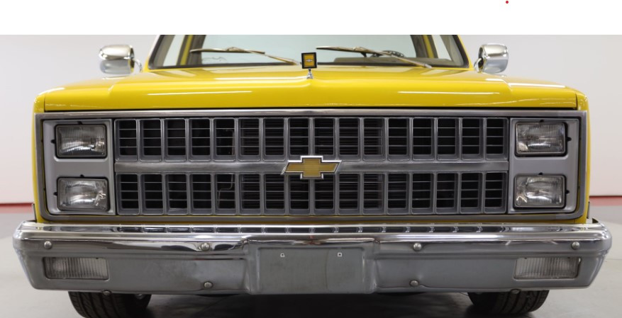 1981 - 82 Chevy Truck, Front Bumper W/O Pad Hole - Chrome