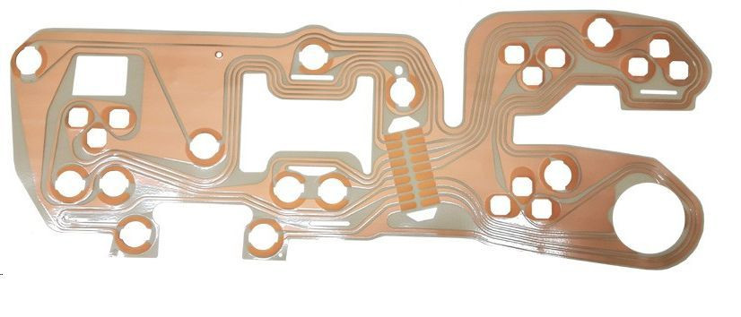 Instrument Cluster Printed Circuit For 1981-87 Chevy Truck – With Gauges, Without Tach – ALS25 25044897
