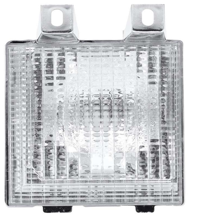 Smoked Corner Parking Signal Lights For 88-98 GMC Chevy C/K 1500/2500