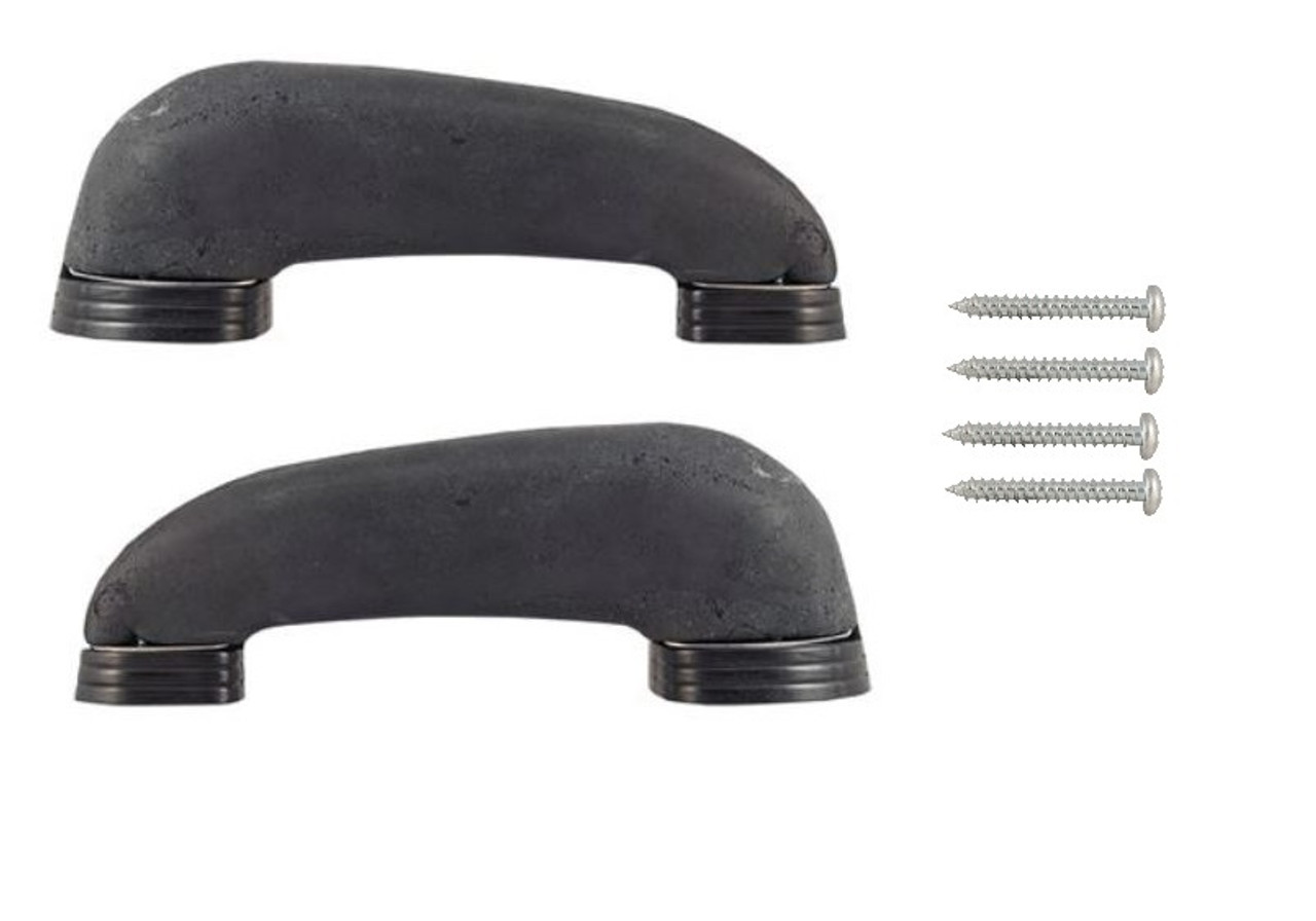 1951-56 Ford Truck Black Arm Rests, pr.