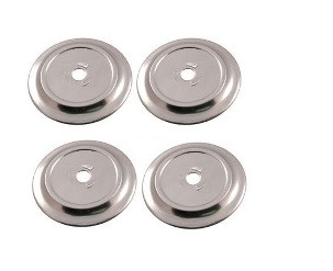 1951-1952 Ford Truck Window Crank Handle Set – Chrome Escutcheons, New Old Stock