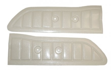 1961-66 Ford Truck White Door Panels, pr. - Southwest Classics