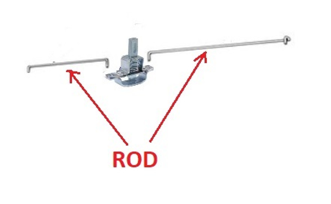 1964-72 Ford Truck Tailgate Release Rods, pr.