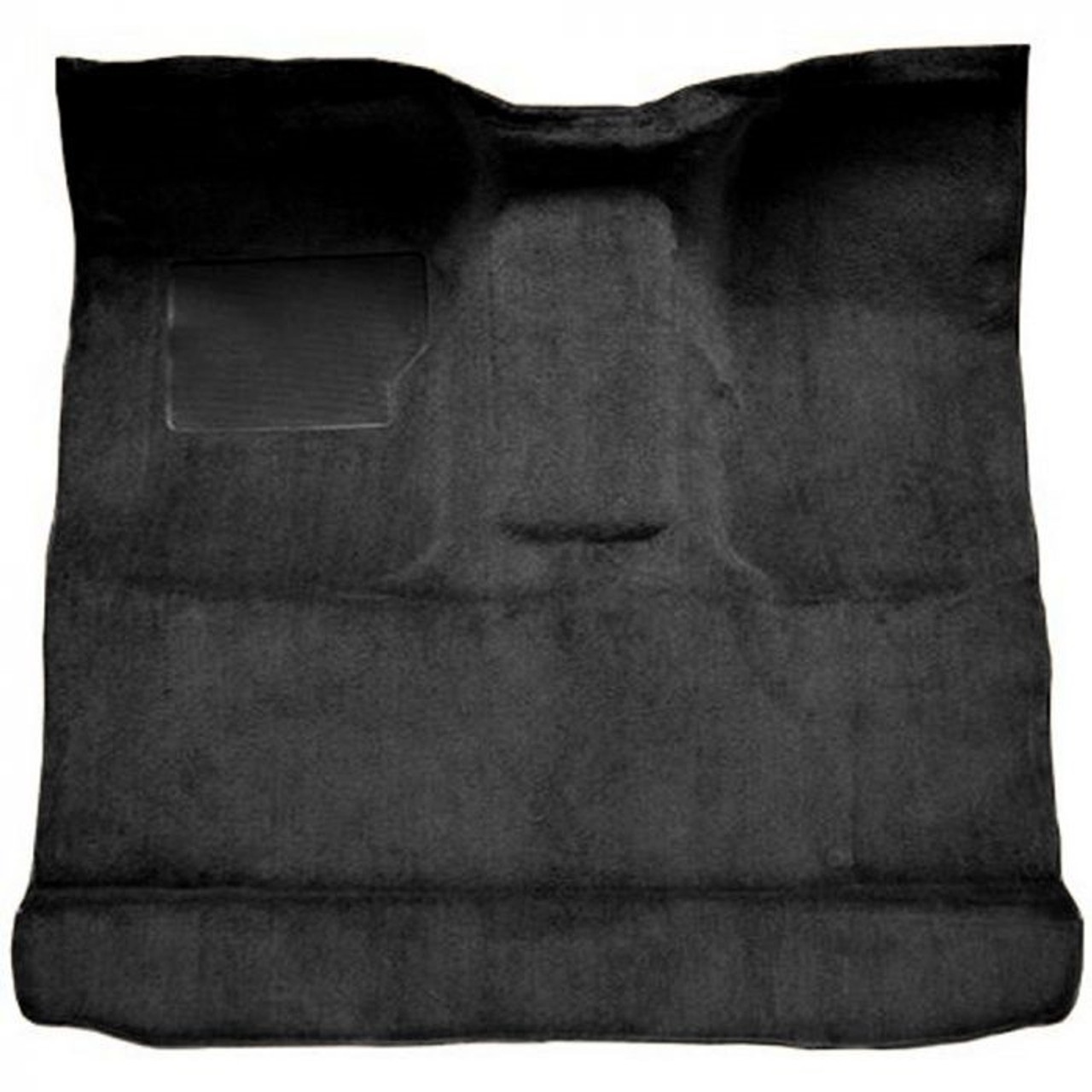 1965-72 Ford Truck 2WD 4spd without Gas Tank in Cab, Black Molded Loop Carpet Set.