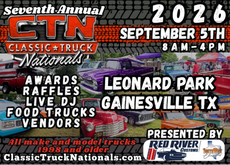 Join us at the Seventh Annual Classic Truck Nationals September 5th