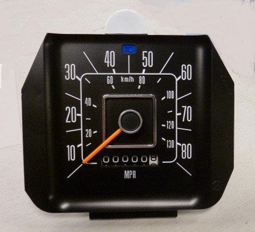 1977 Late-79 Ford Truck Speedometer with Orange Needle, ea.