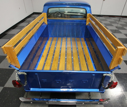 1961-64 Ford Truck Short Flareside Oak Bed Wood w/ Mounting Holes Set.