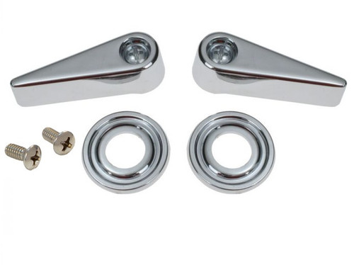 1968-70 Bronco Seat Latch & Bezel Kit.