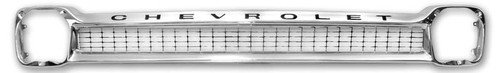 1964-66 Chevy Truck Key Chain, Chrome w/ Black Letters