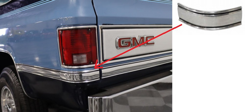 1981-87 Chevy, GMC PU, 1981-88 Blazer, Jimmy Aluminum Bed Rear