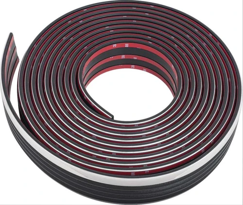 1988 - 99 Chevy / GMC Truck, Body Side Molding, 25ft Roll - Black W/ Upper Chrome Bead