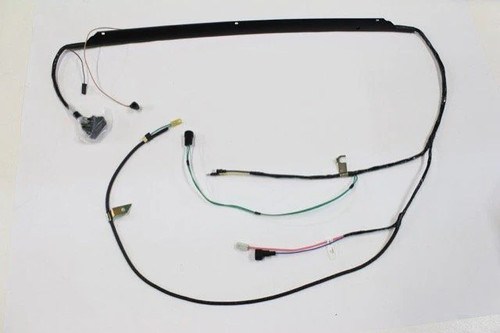 1970-72 Chevy, GMC Truck Engine Harness V8, Manual Trans (exc. 396 c.i.)