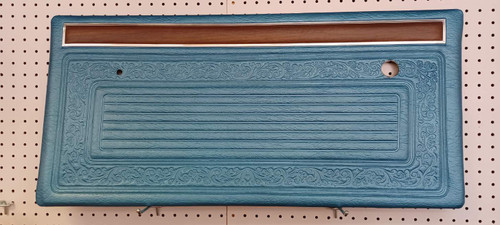1970-71 Chevy, GMC Truck Bright Blue Pre-Assembled Door Panels, pr.
