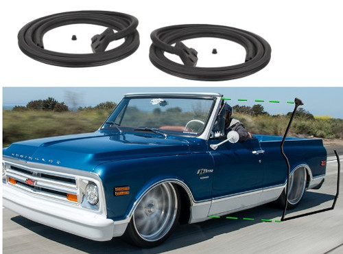 1969 - 1972 Chevy Blazer | Weatherstrip Gaskets & Seals