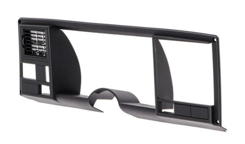 1988-94 Chevy Truck Dash Bezel w/ AC, Black, ea. (Also GMC, 92-94 Blazer, Suburban, Tahoe, Yukon)