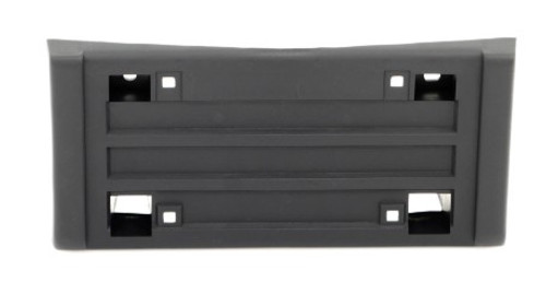 1988-98 Chevy Truck w/ Impact Strip Front License Plate Bracket, ea. (Also GMC, 92-99 Blazer, Suburban, Jimmy, 95-99 Tahoe, Yukon)