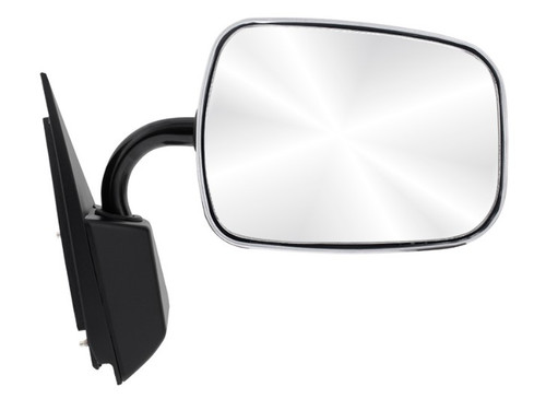 1988-98 Chevy Truck, 92-99 Blazer, Suburban, 95-99 Tahoe, Yukon Stainless Steel Below Eyeline Outside Door Mirror RH, ea.