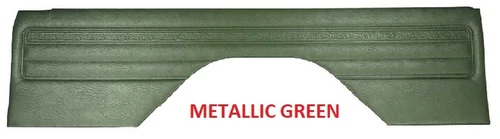 1969 - 72 Blazer / Jimmy, Rear Interior Panels Vinyl W/ Correct Western Scroll Pattern (Pair) - Dark Green