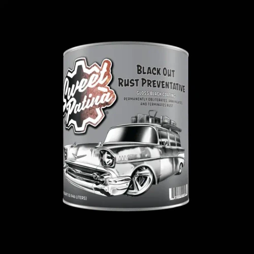 “BLACK OUT” RUST PREVENTATIVE COATING