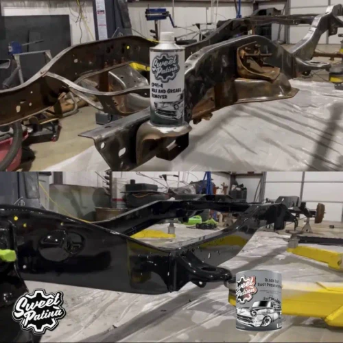 “BLACK OUT” RUST PREVENTATIVE COATING