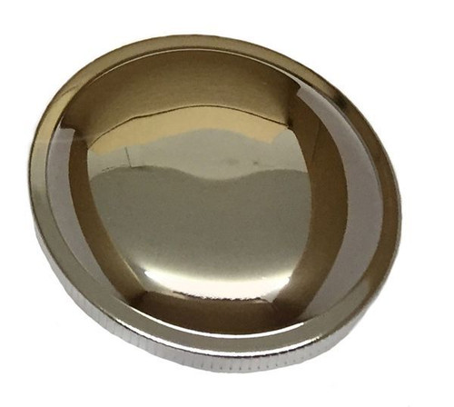 1938-71 (1/2 ton)/1971-72 (3/4 and 1 ton) Chevy/GMC Truck Gas cap, non-locking, polished stainless steel (vented) ea. (also 1951-70 Ford Truck all model, 1971-72 Ford Truck w/o EEC and 1966-70 Bronco)