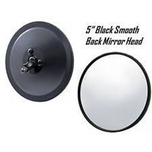 1947-72 Chevy/GMC Truck Outside Mirror 5 inch Round Head (black) ea.