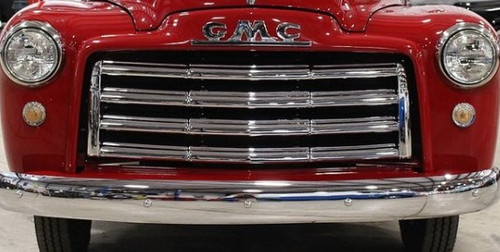 Chrome Grille Surround Top And Sides 1947-54 GMC ea.