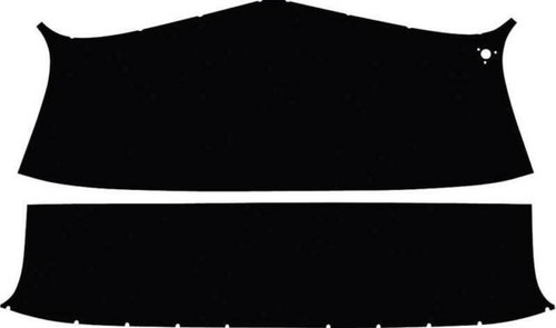 1950-53 Chevy Truck Headliner (Black) set.