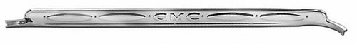 1960-66 GMC Truck Door Sill Plate with "GMC", ea. (fits LH or RH)