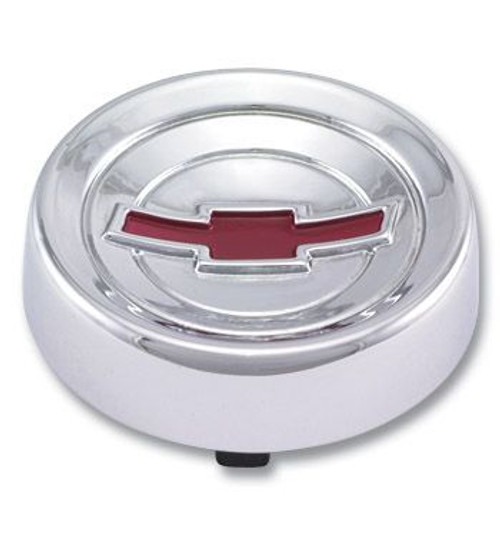 Horn Button Fits 1960-66 Chevy Pickup Chrome with Painted Bow-Tie ea.