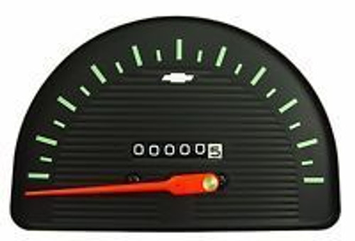 Speedometer Gauge, Fits 1960-63 Chevy Pickup.