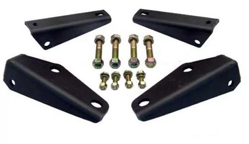 Rear Shock Relocation Kit, Fits 1963-72 Chevy/GMC Pickup.