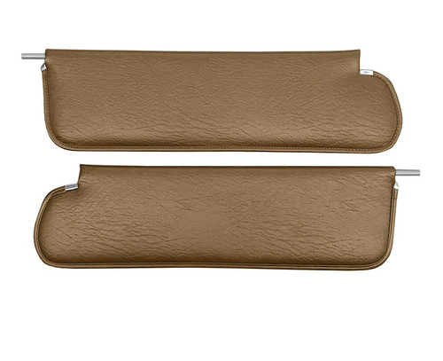 1967-72 Chevy/GMC Truck Sunvisor Pads with Rod, pr. (special order)