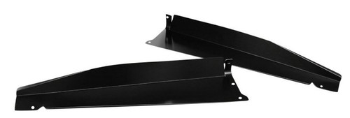 Radiator Support Black Filler Panels, pr. Fits 1967-68 Chevy/GMC PU