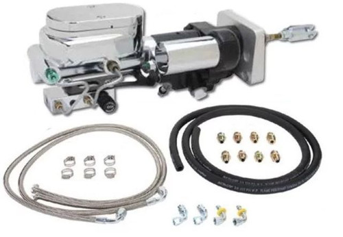 Hydraulic Brake Assist Kit, Show Stopper Package, Fits 1967-72 Chevy Pickup.
CALL STORW FOR SHIPPING QUOTE.
