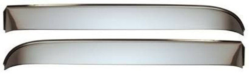 1967-72 Chevy/GMC Truck Vent Shade, pr. (polished stainless steel)