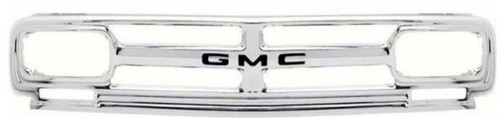 Chrome GMC Grille. FIts 1967. Correct Black Stamped GMC Lettering, ea.