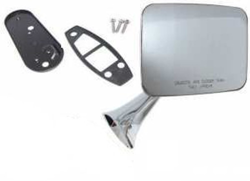 1970-72 Chevy Truck Outside Mirror with Convex Glass RH, ea.