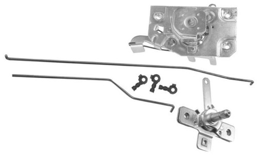 1972 Chevy Truck Door Latch with Rod and Remote Set LH.